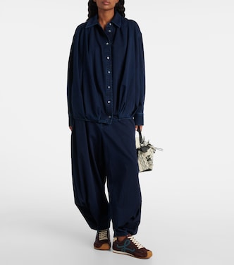 Camisa de denim drapeado | Loewe