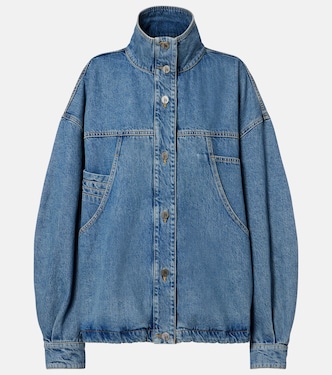 Oversize-Bomberjacke aus Denim | The Attico