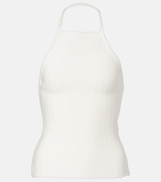 Tablier knitted halterneck top | Jacquemus