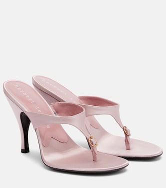 Sandalen Kiss And Tell aus Satin | Herbert Levine