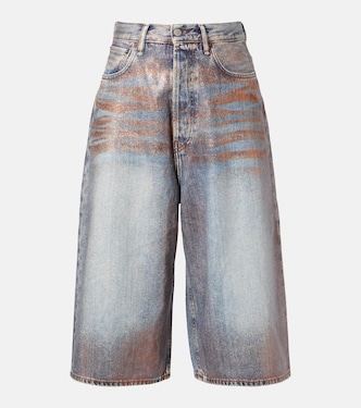 Coated denim culottes | Acne Studios