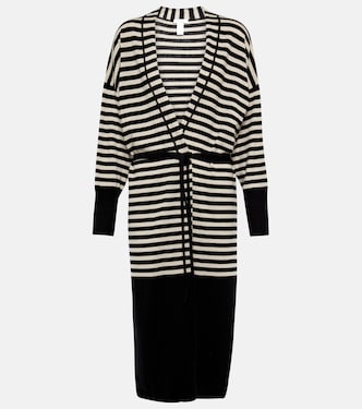 Sillage striped wool-blend cardigan | Eres