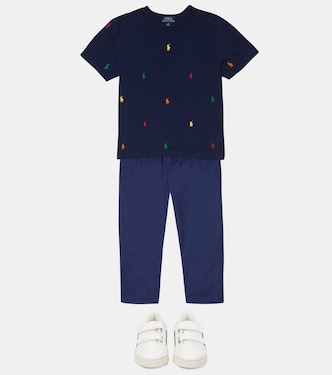 Pantalon en coton | Polo Ralph Lauren Kids