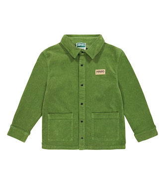 Cotton corduroy overshirt | Kenzo Kids