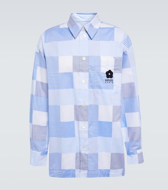 Camicia oversize in cotone patchwork | Kenzo