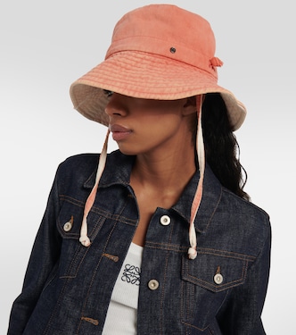 Sombrero Charlotte de algodón reversible | Maison Michel
