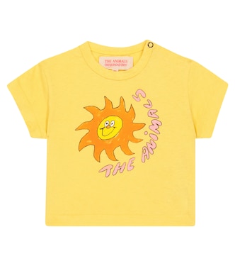 Baby - T-shirt Rooster in jersey di cotone | The Animals Observatory