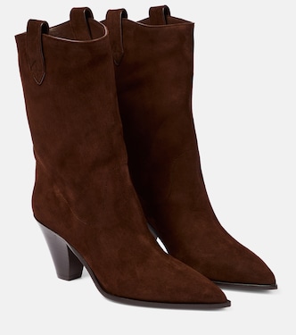 Boogie suede ankle boots | Aquazzura