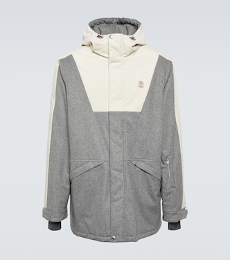 Veste matelassée en laine | Brunello Cucinelli