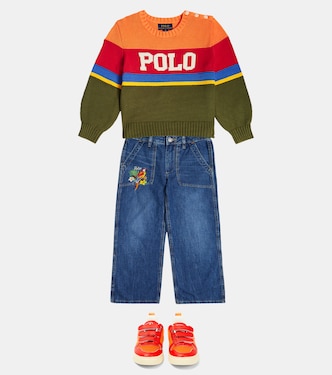 Jean brodé | Polo Ralph Lauren Kids