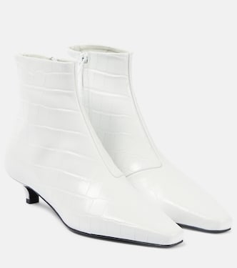 Stivaletti The Croco Slim in pelle | Toteme