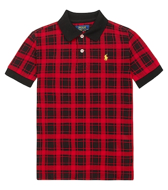Polo de algodón con tartán | Polo Ralph Lauren Kids