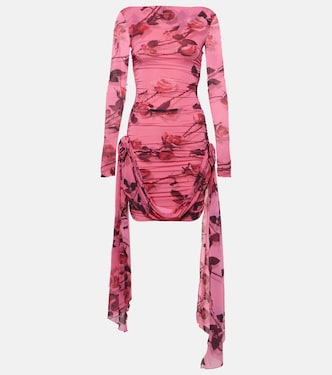 Miniabito in jersey con stampa | Blumarine
