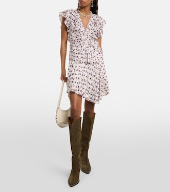 Top Lonea fruncido estampado | Isabel Marant