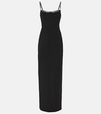 Verzierte Robe aus Wolle und Seide | Roland Mouret