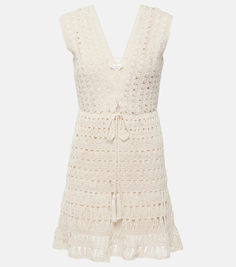 Vestido corto Jennifer de croché | Anna Kosturova