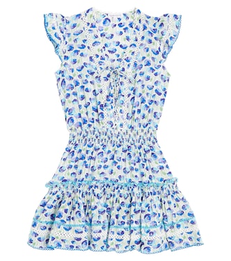 Anais printed ruffled dress | Poupette St Barth Kids