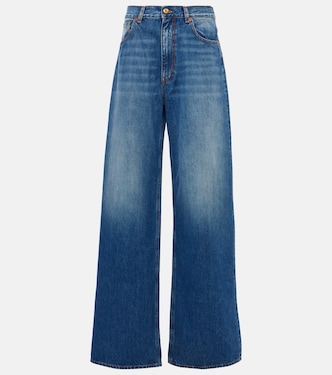 Java high-rise wide-leg jeans | Blazé Milano