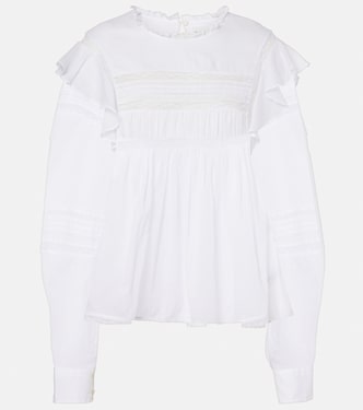 Blusa Ganael de gasa de algodón | Marant Etoile