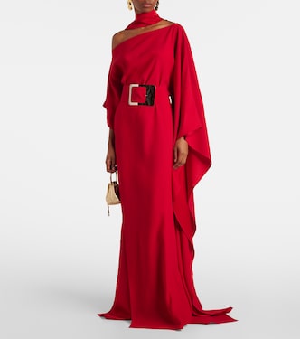 Maxikleid Taylor aus Crêpe-Cady | Taller Marmo