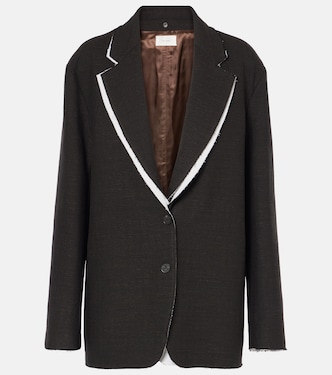 Blazer Lysandre aus einem Baumwollgemisch | The Row