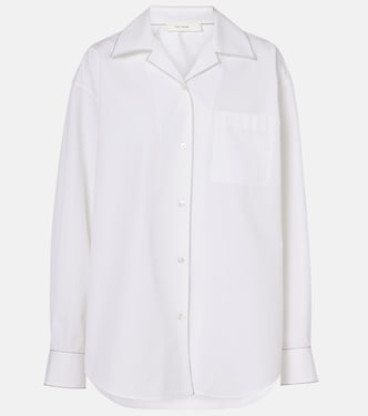 Camicia Ashlin in popeline di cotone | The Row