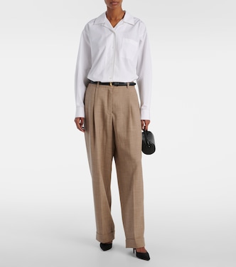 Camicia Ashlin in popeline di cotone | The Row