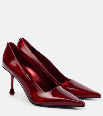Ixia 80 mirrored leather pumps | Jimmy Choo