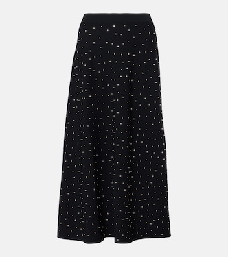 Falda midi Scaramouche adornada | Altuzarra
