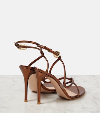 105 leather sandals  | Gianvito Rossi