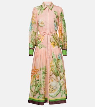 Hemdblusenkleid Papaya aus Baumwolle | Alémais