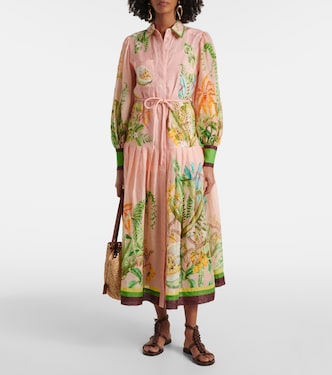 Abito chemisier Papaya in cotone | Alémais