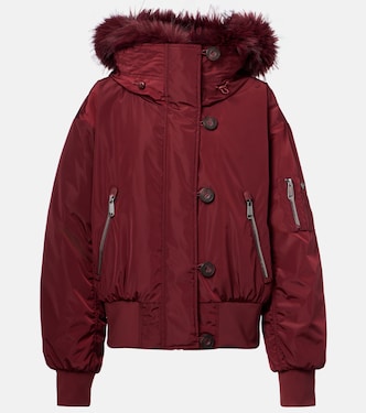Jeanne faux fur-trimmed ski jacket | Goldbergh