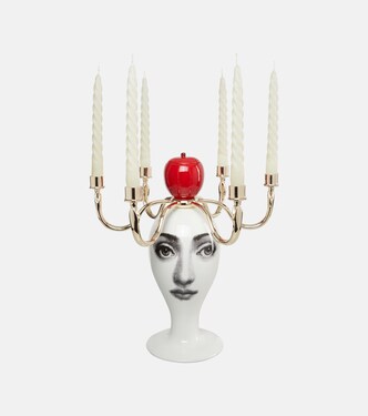 Kerzenständer mit Duftkerze Sul Tardi | Fornasetti