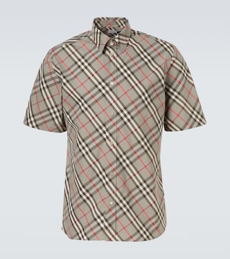 Burberry Check cotton poplin shirt | Burberry