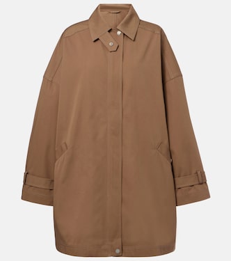 Oversized cotton jacket | Toteme