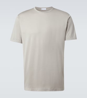 Cotton jersey T-shirt | Sunspel