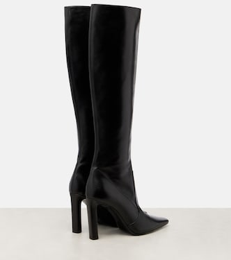 Francoise 95 leather knee-high boots | Saint Laurent