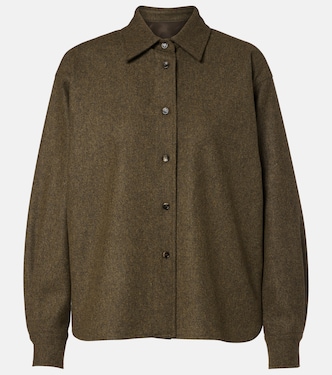 Chemise Benares en laine mélangée | Max Mara