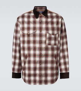 Jacke aus Baumwoll-Flanell | Junya Watanabe