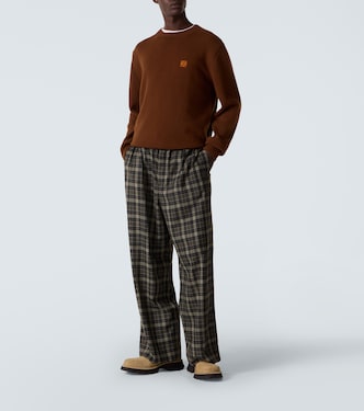 Bobby cutout suede mid-calf boots | Loewe