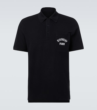 Givenchy Paris cotton piqué polo shirt | Givenchy