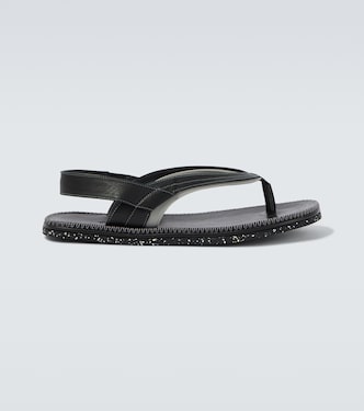 Andras leather thong sandals | Kiko Kostadinov