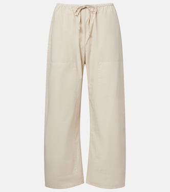 Weite Cropped-Hose Kyoto aus Baumwolle | Leset