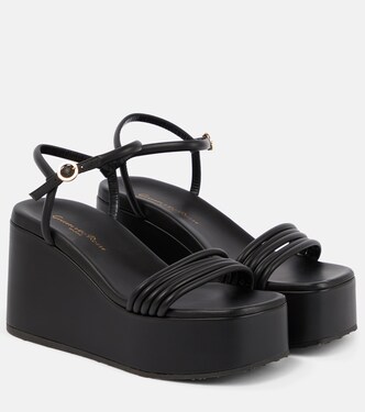 Sandalias con plataforma de piel | Gianvito Rossi
