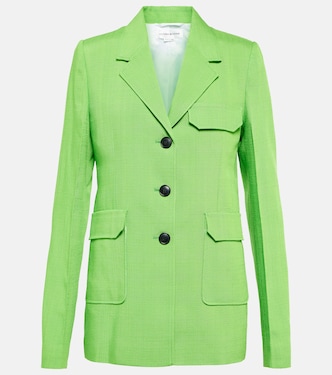 Blazer de botonadura simple | Victoria Beckham