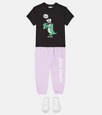 Pantaloni sportivi in jersey di cotone | Palm Angels Kids