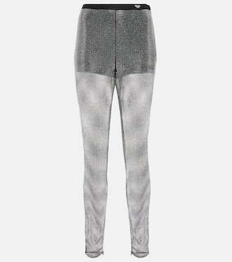 Verzierte Hose aus Mesh | Prada