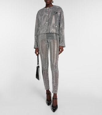 Verzierte Hose aus Mesh | Prada