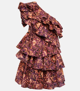 Naomi printed cotton poplin minidress | Ulla Johnson
